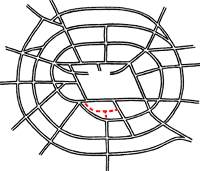 Outline map of the Balham Loop