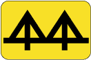 Severn Bridge diversion symbol