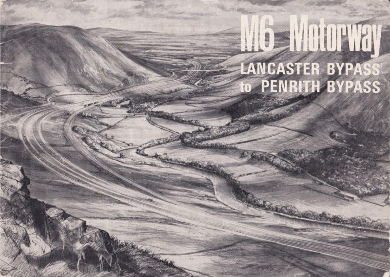 Booklet published to mark the opening of the M6 Lancaster-Penrith