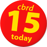 CBRD 15 today badge