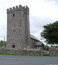 The church at Llywel. Click to enlarge