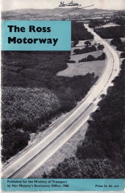 Front cover of the booklet published to mark the opening of the M50