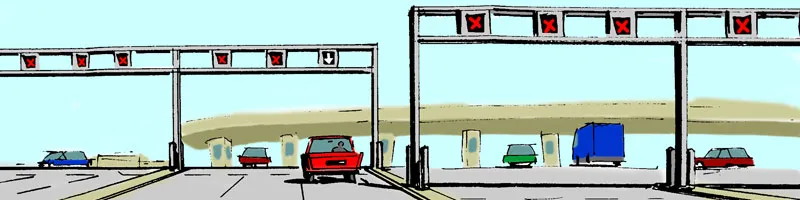 Colourful graphics from the Queensway Tunnel article, previously only available at the size of a postage stamp. Click to enlarge