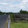 On this section, Birchwood Way crosses the M6. This part was probably dualled so early on because it is one of only two crossings of the motorway that connect Birchwood with Warrington.