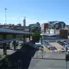 The north flyover cut a straight line across from Great Crosshall Street. It cleverly incorporated a footbridge on a lower level, with steps and links to other pedestrian routes nearby.