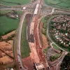 Walton Summit Motorway, looking east