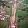 Stanworth Farm underpass, view west