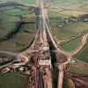 Riley Green interchange, view west