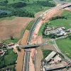 A6 overbridge, view west