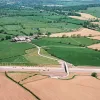 Marsh Farm overbridge, view north