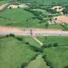 Brimmicroft footbridge, view north west