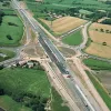 Riley Green interchange, view west
