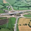 Riley Green interchange, view south west