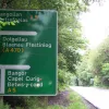 It's not far down the valley that we reach the A5 and the first real navigational test. Left at the first Give Way sign and then right again, on one of the A470's shorter attempts to share the road with another route. It's not really one road at all, you see: the A470 as it stands today is a fairly new invention, and for much of its time is actually borrowing sections of other roads.
