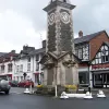 Rhyader itself is a pleasant town with a fine clock in its market square — one of several picturesque towns through which the A470 still passes, and which make this feel like a journey on which you really get to see some places rather than just going past them at speed.