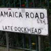 Another example of a road's previous name being included on the sign.  Photo by Tony