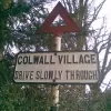 Colwall in Herefordshire is home to this very elderly sign — probably dating from the 1920s or early 1930s — which has been very well maintained and still serves a useful purpose.  Photo by Jack Kirby