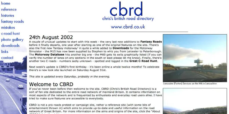 That home-made look would never do, and in December 2001 things started to look a bit more professional.